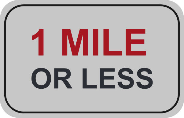 1 miles